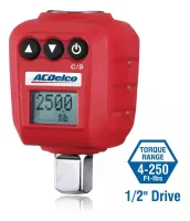 TORQUIMETRO 1/2 DIGITAL ACDELCO  Heavy Duty 25 A 250 Ft-lbs.