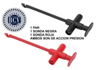 Pincha Cable Sonda De Prueba Automotriz Multímetro 15 Cms