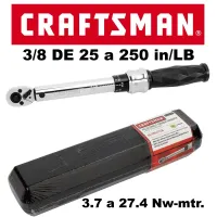 Torquimetro Craftsman 3/8 25-250 In/lb O 3.7 N-m 27.4 N-m